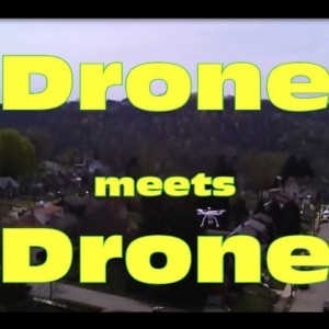 Drone meets Drone is air-Surprise! - YouTube