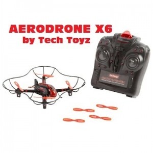 AERODRONE X6 Quadcopter by Tech Toyz - YouTube