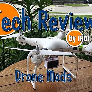 Drone Camera Landing Gear Mod - YouTube
